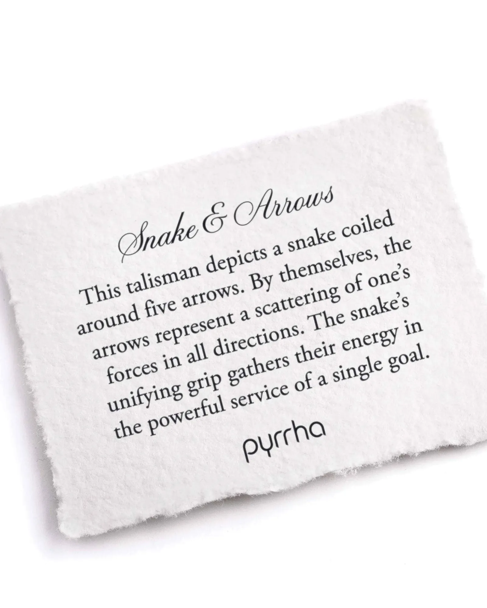 Snake & Arrows Talisman sold by Blue Ruby product image thumbnail 2