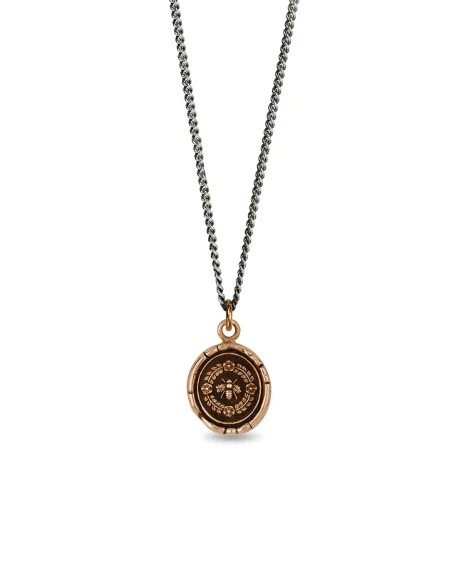 Honeybee Talisman made by Pyrrha