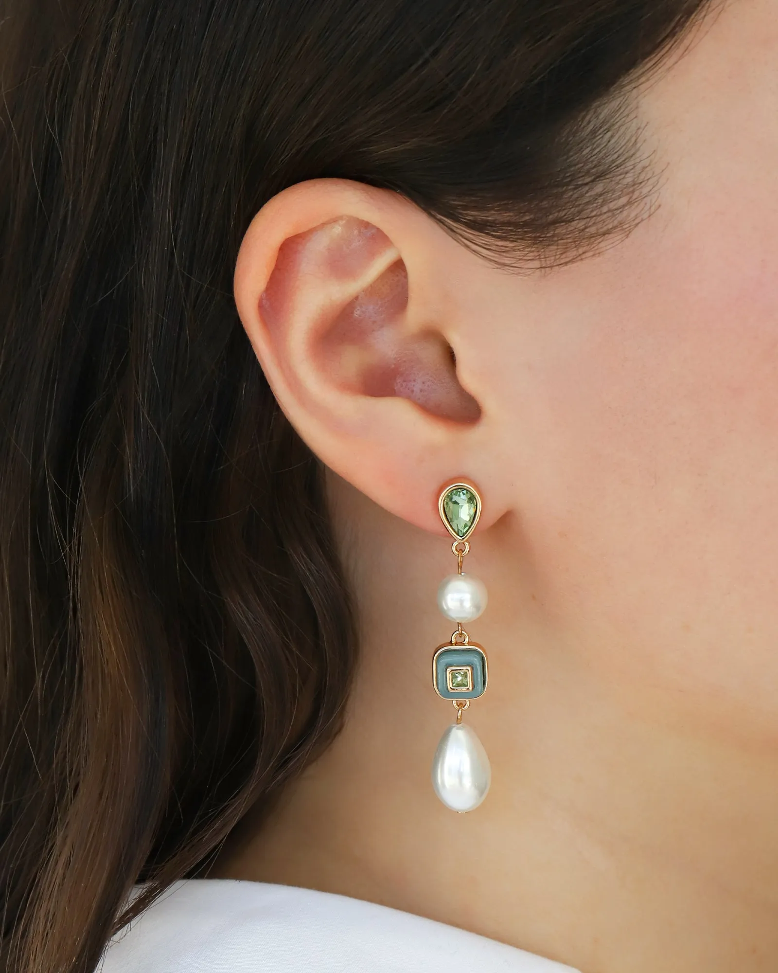 Vivi Drop Earrings sold by Blue Ruby product image thumbnail 4