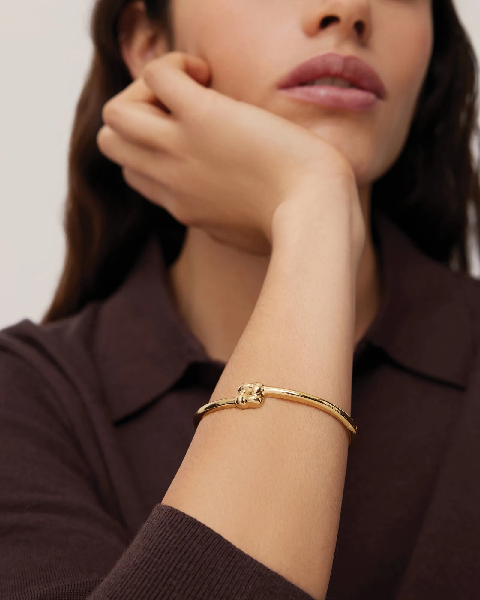 Slim Woven Square Bangle sold by Blue Ruby product image thumbnail 2