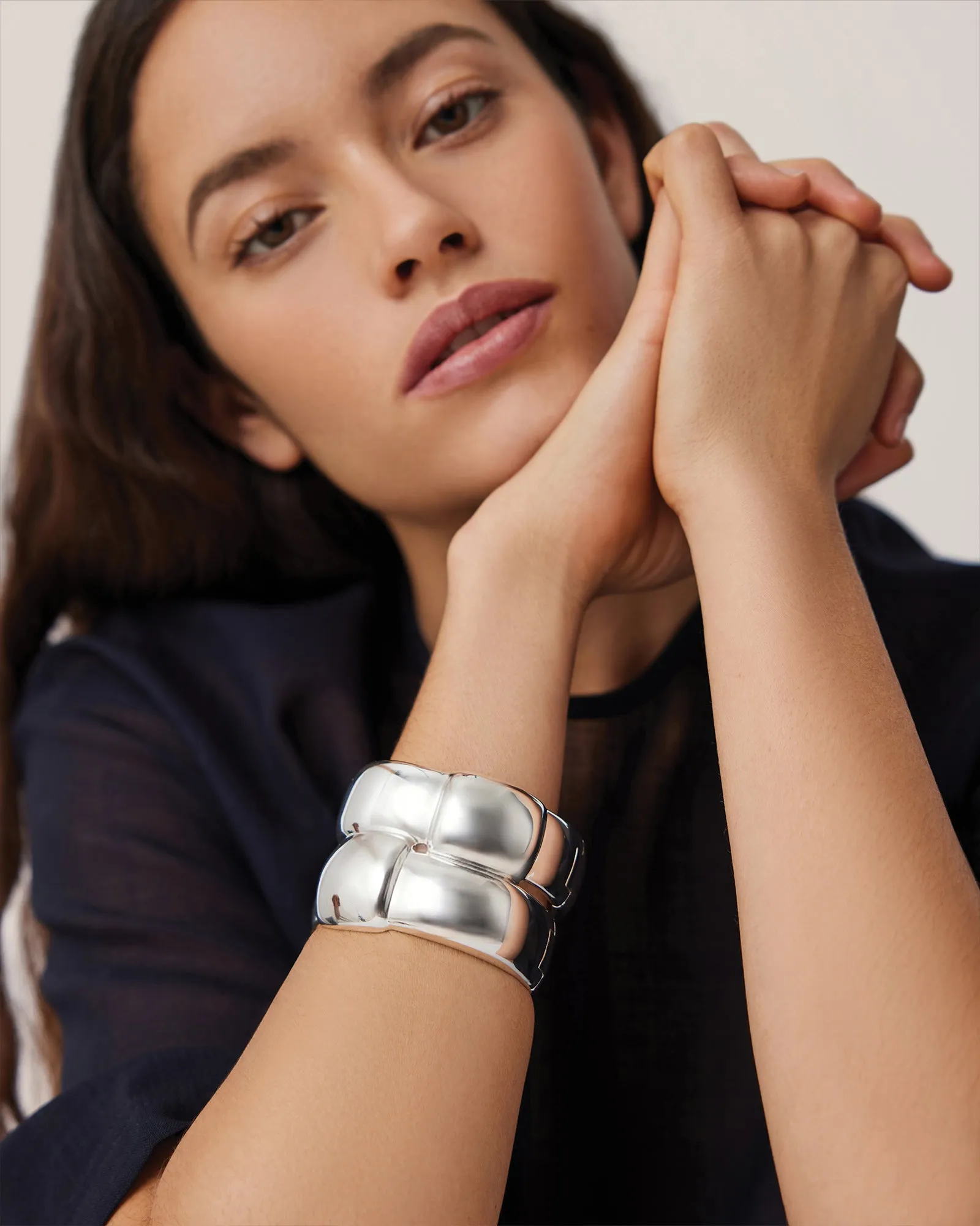 Mega Woven Square Bangle sold by Blue Ruby product image thumbnail 2