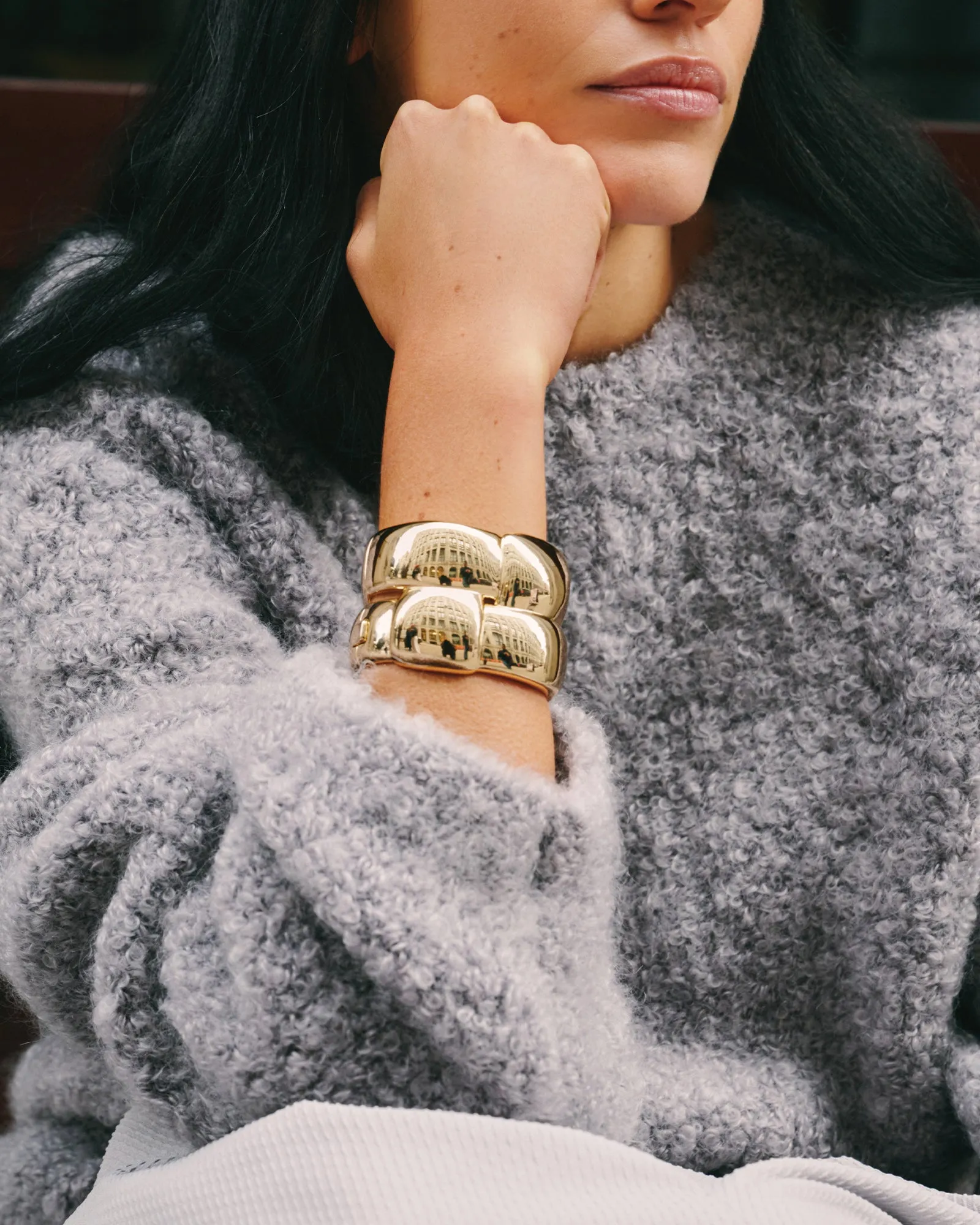 Mega Woven Square Bangle sold by Blue Ruby product image thumbnail 4