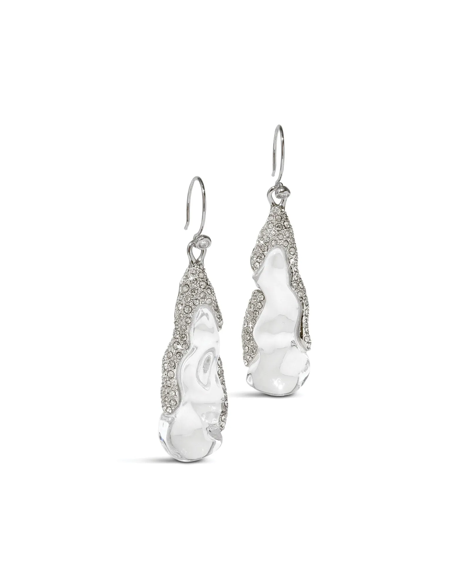 Silverlake Lucite Wire Earring sold by Blue Ruby