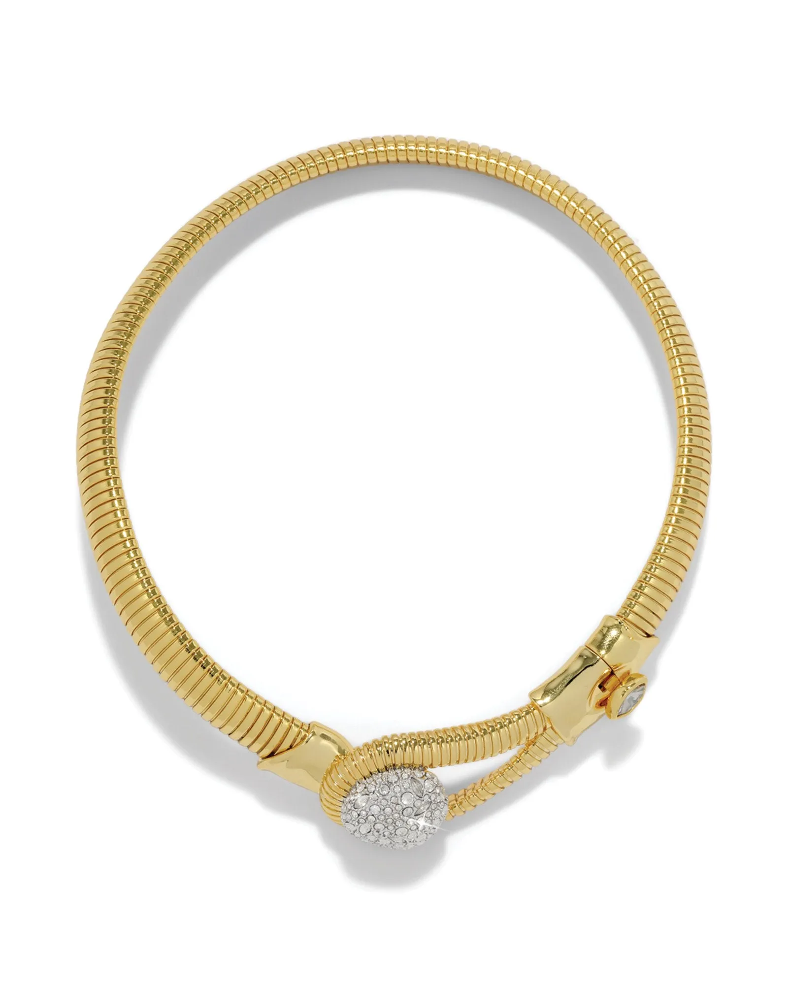 Solanales Crystal Pebble Collar Necklace sold by Blue Ruby product image thumbnail 3