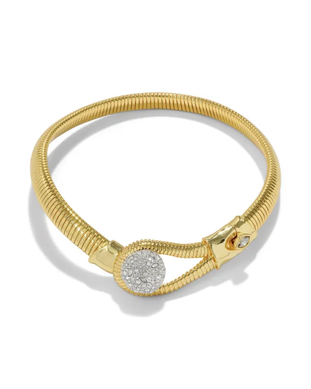 Solanales Crystal Pebble Collar Necklace sold by Blue Ruby