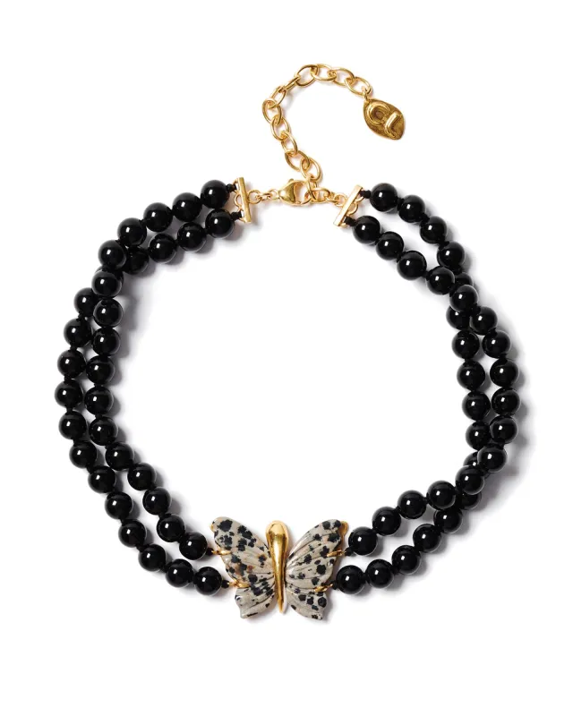 Butterfly Collar Necklace made by Chan Luu