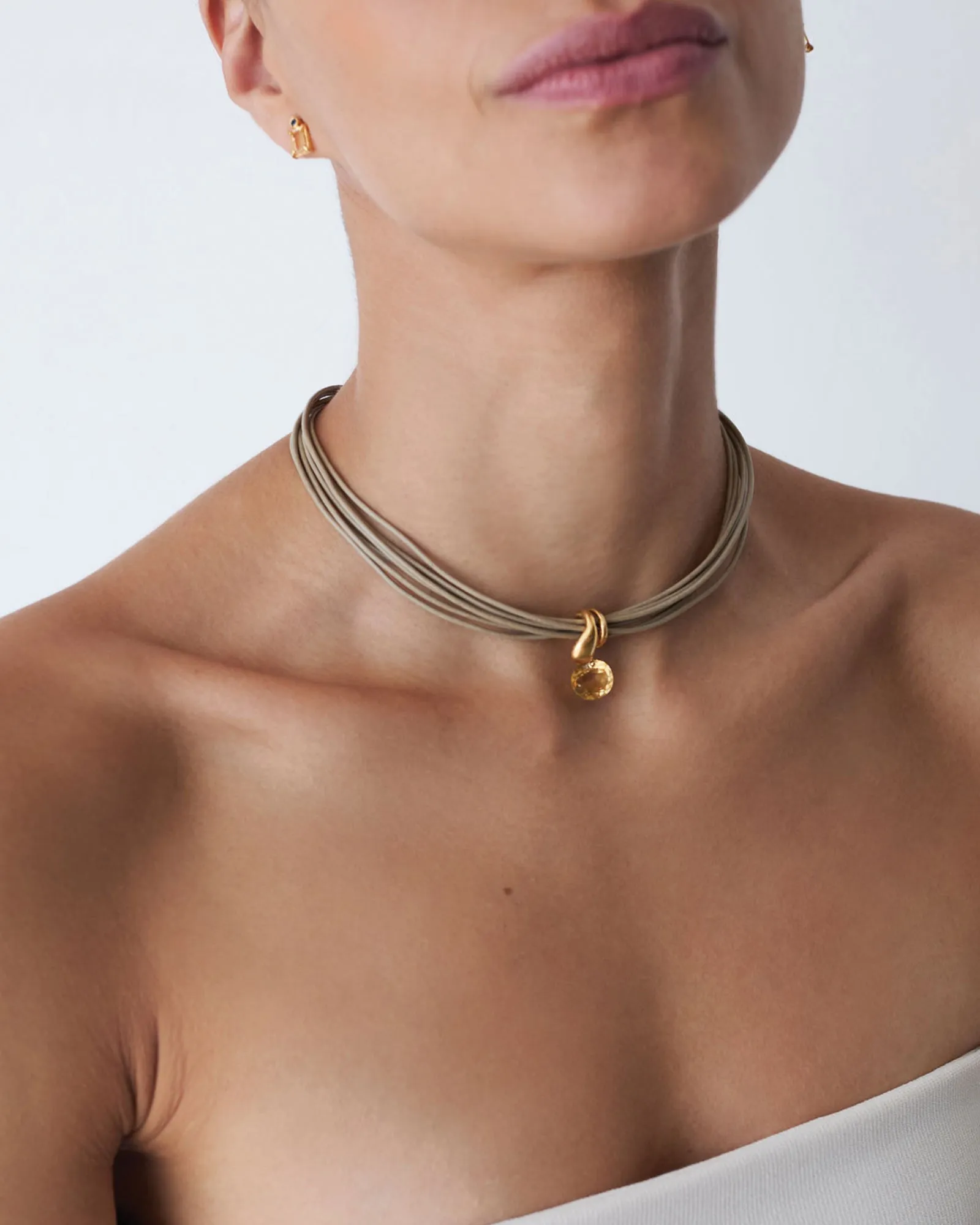 Serpentine Cord Necklace sold by Blue Ruby product image thumbnail 3