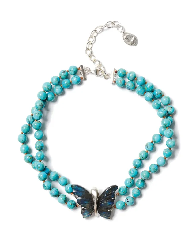 Butterfly Collar Necklace made by Chan Luu