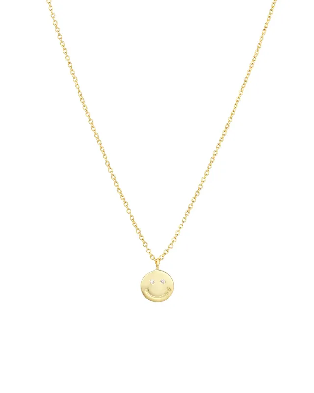Smiley Face Necklace made by Blue Ruby