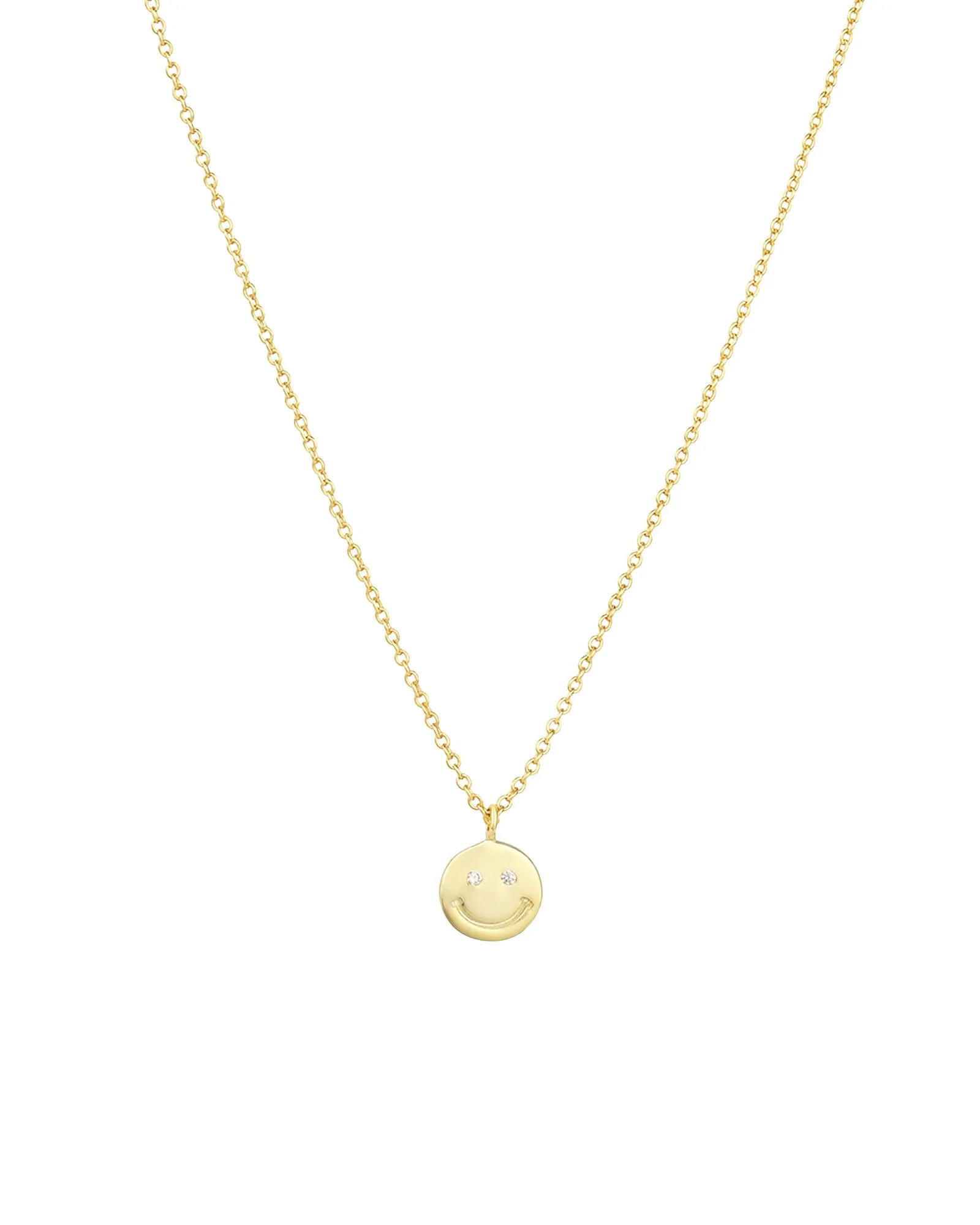 Smiley Face Necklace sold by Blue Ruby