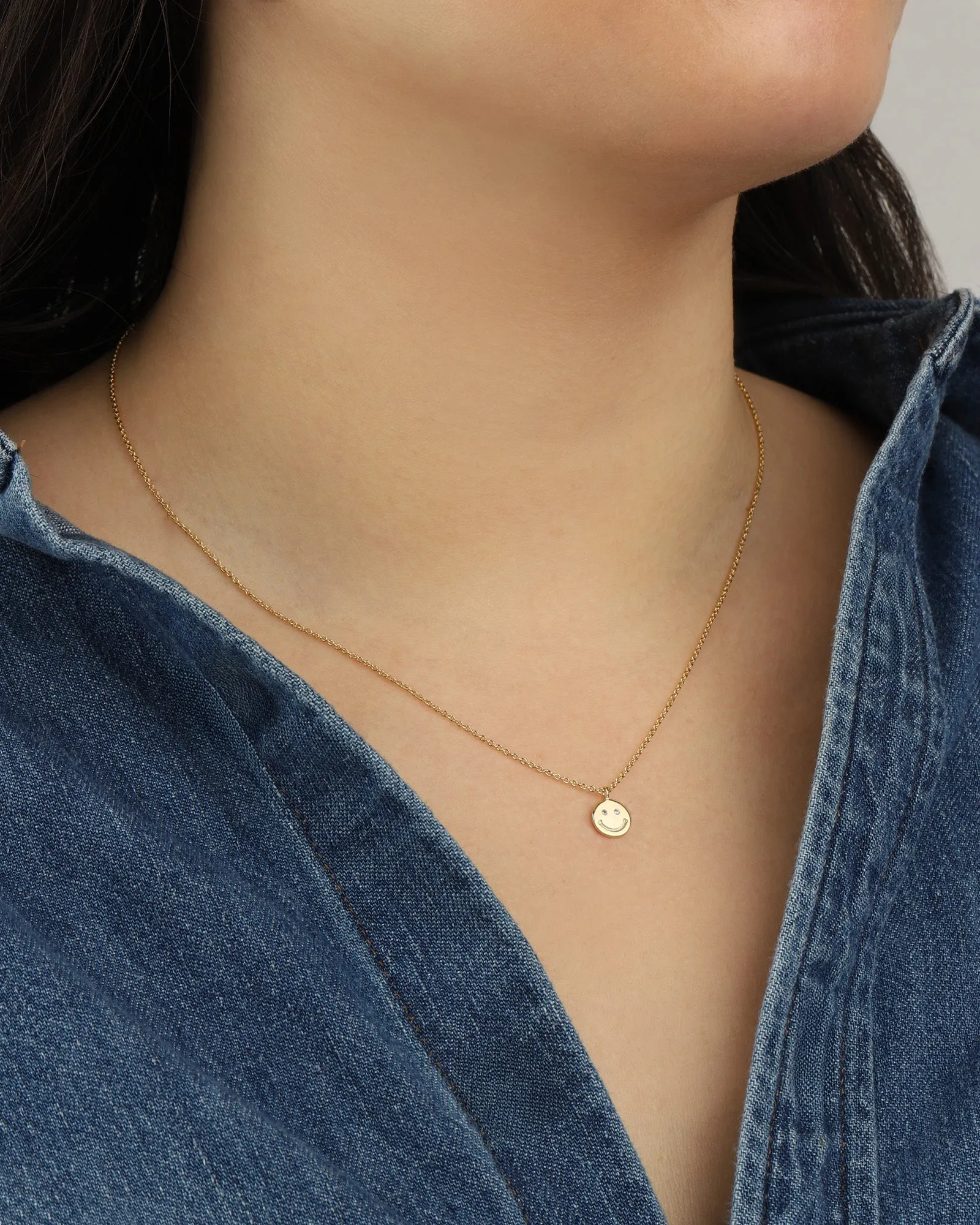 Smiley Face Necklace sold by Blue Ruby product image thumbnail 2