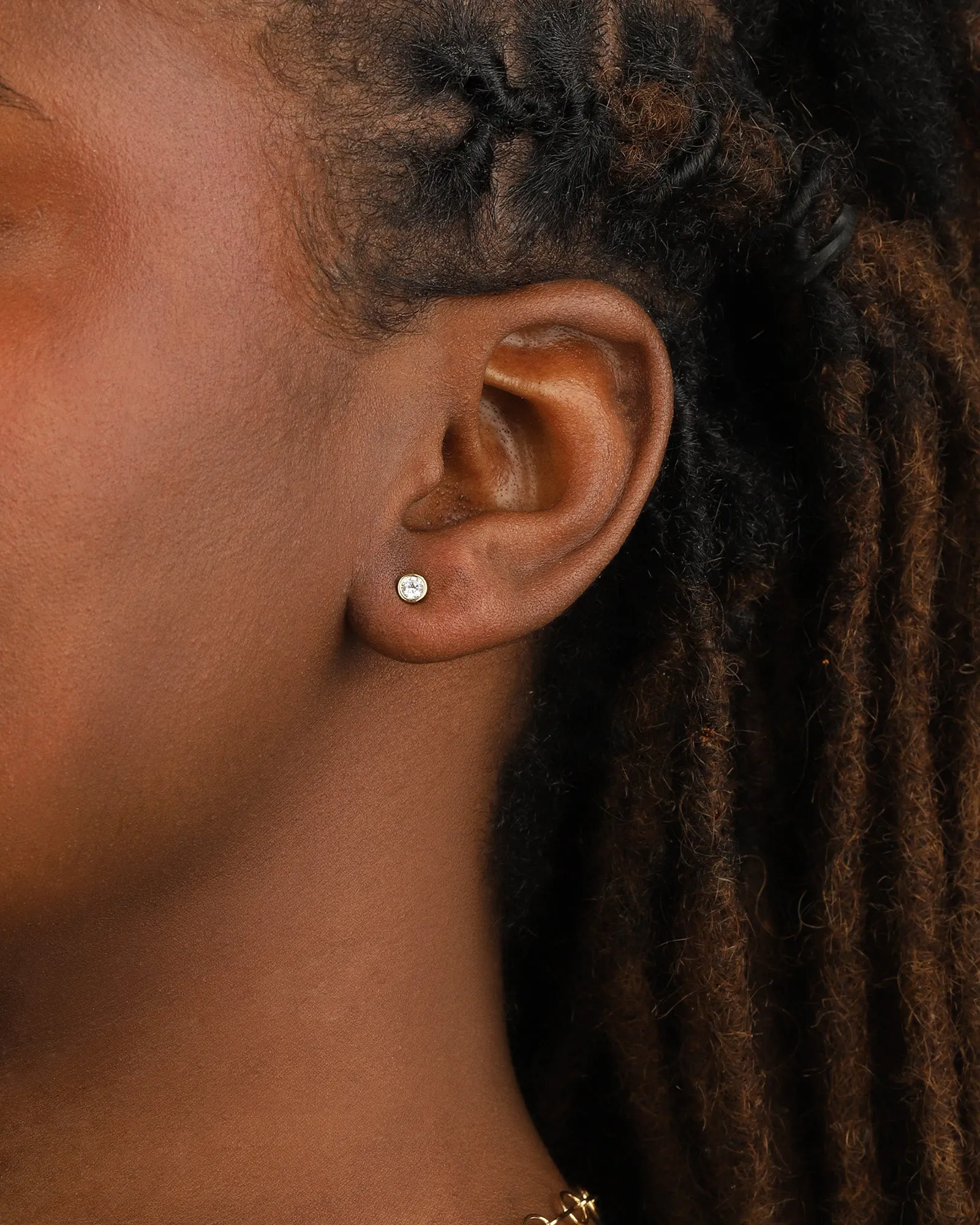 Teardrop CZ Ear Jacket sold by Blue Ruby product image thumbnail 4