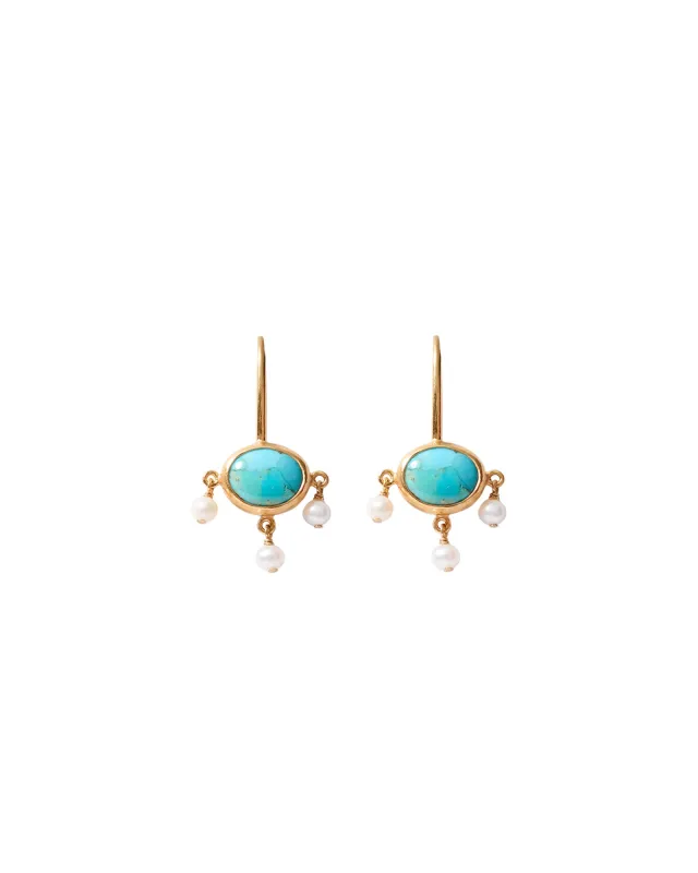 Della Drop Earrings made by Chan Luu