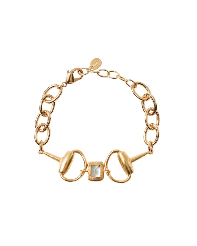 Horsebit Bracelet made by Chan Luu