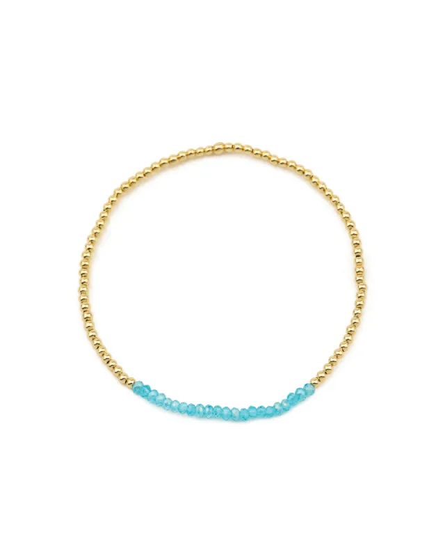 Beaded Crystal Bracelet | 2mm sold by Blue Ruby