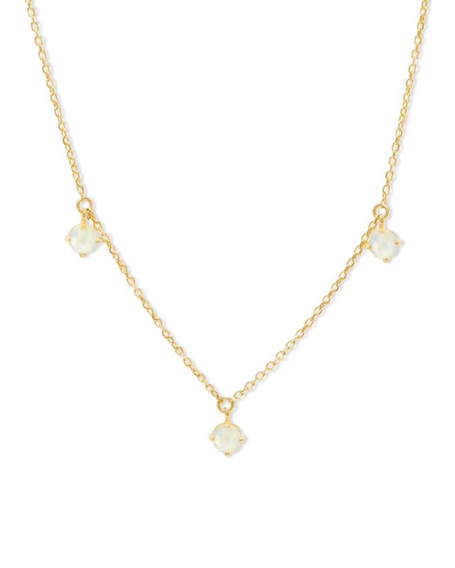 3 Opal Drop Necklace sold by Blue Ruby