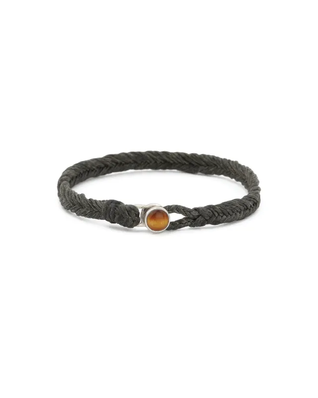 Tiger Eye Button Bracelet sold by Blue Ruby
