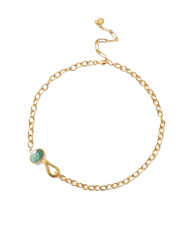 Light Emerald Odyssey Necklace sold by Blue Ruby