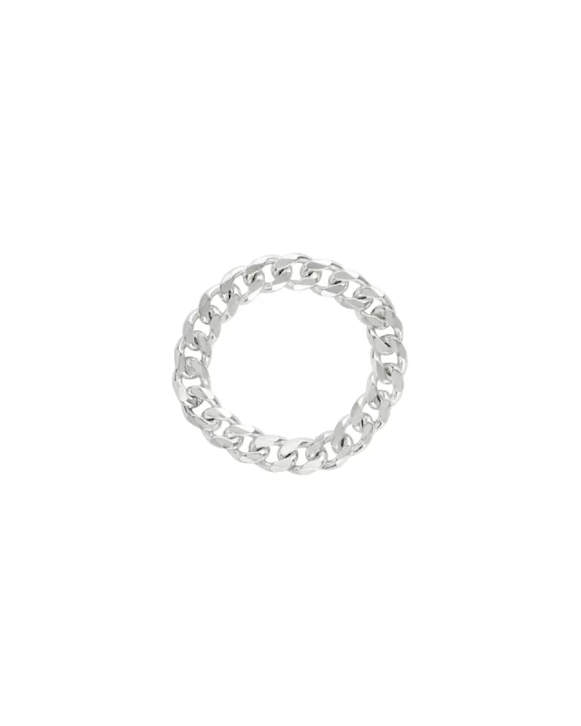 Medium Curb Chain Ring sold by Blue Ruby