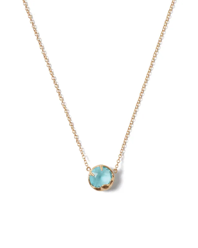December Birthstone Necklace sold by Blue Ruby