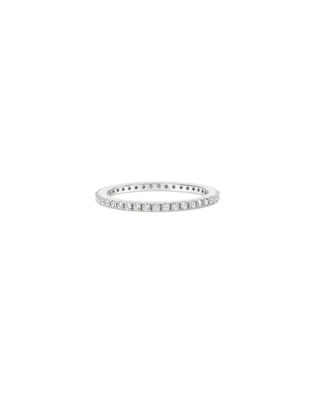 Pavé Eternity Ring sold by Blue Ruby