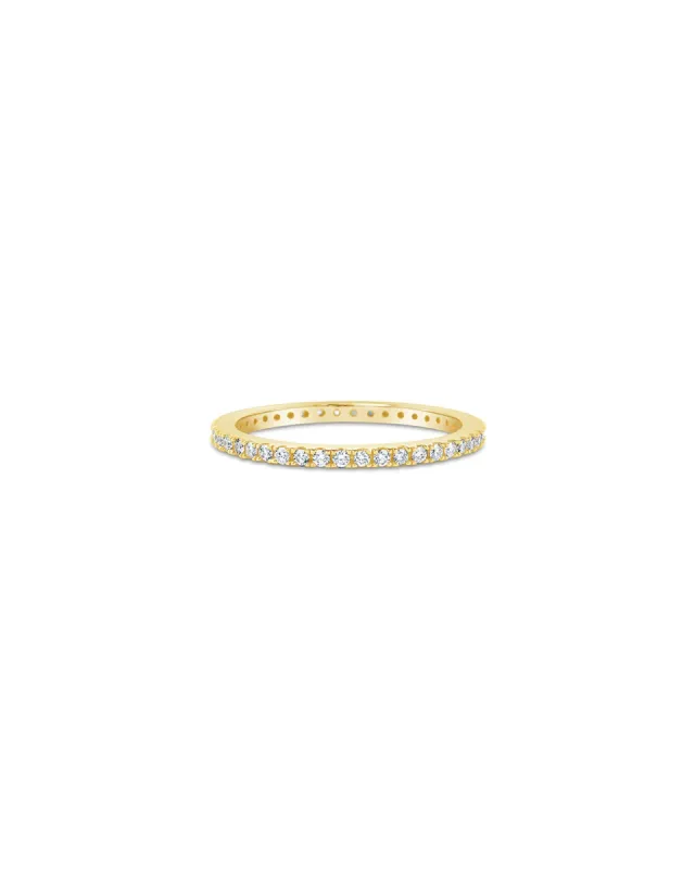 Pavé Eternity Ring sold by Blue Ruby