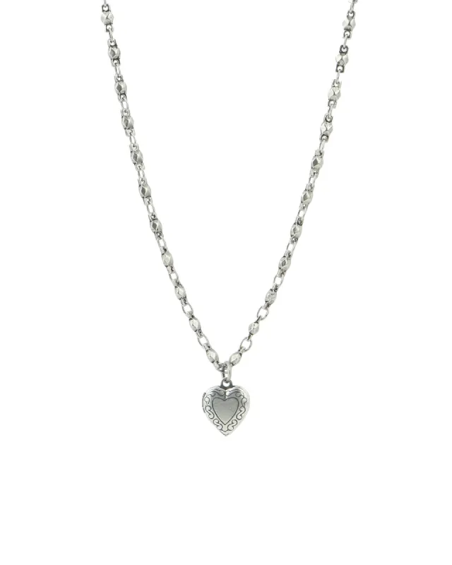 Heart Locket Necklace sold by Blue Ruby
