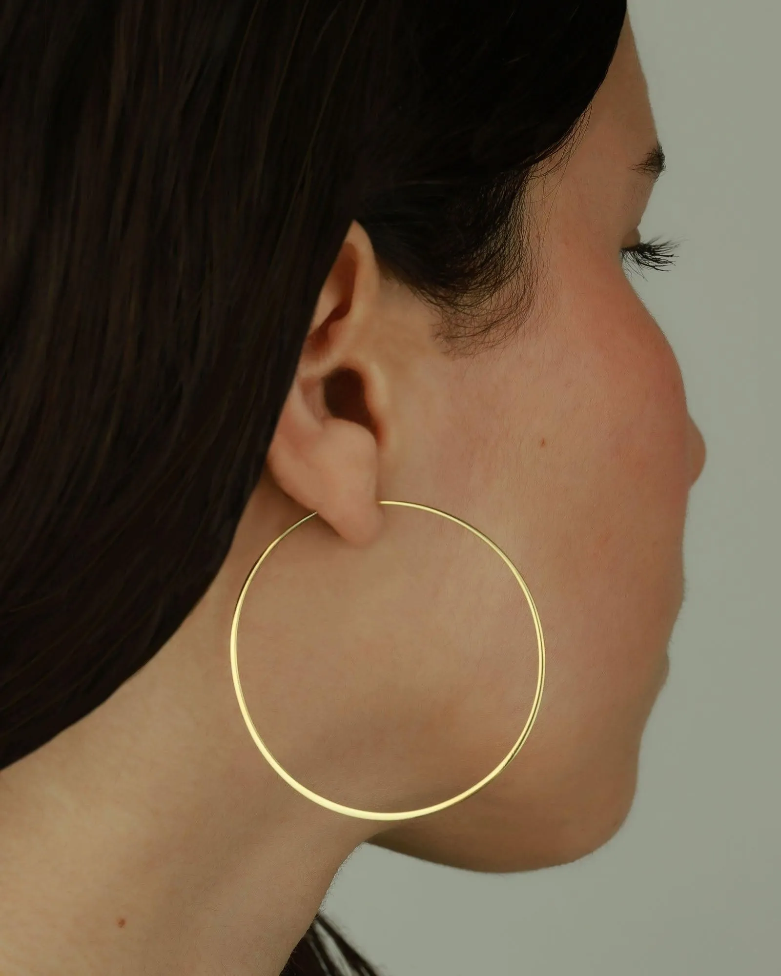Flat Hoops I 45mm sold by Blue Ruby product image thumbnail 2