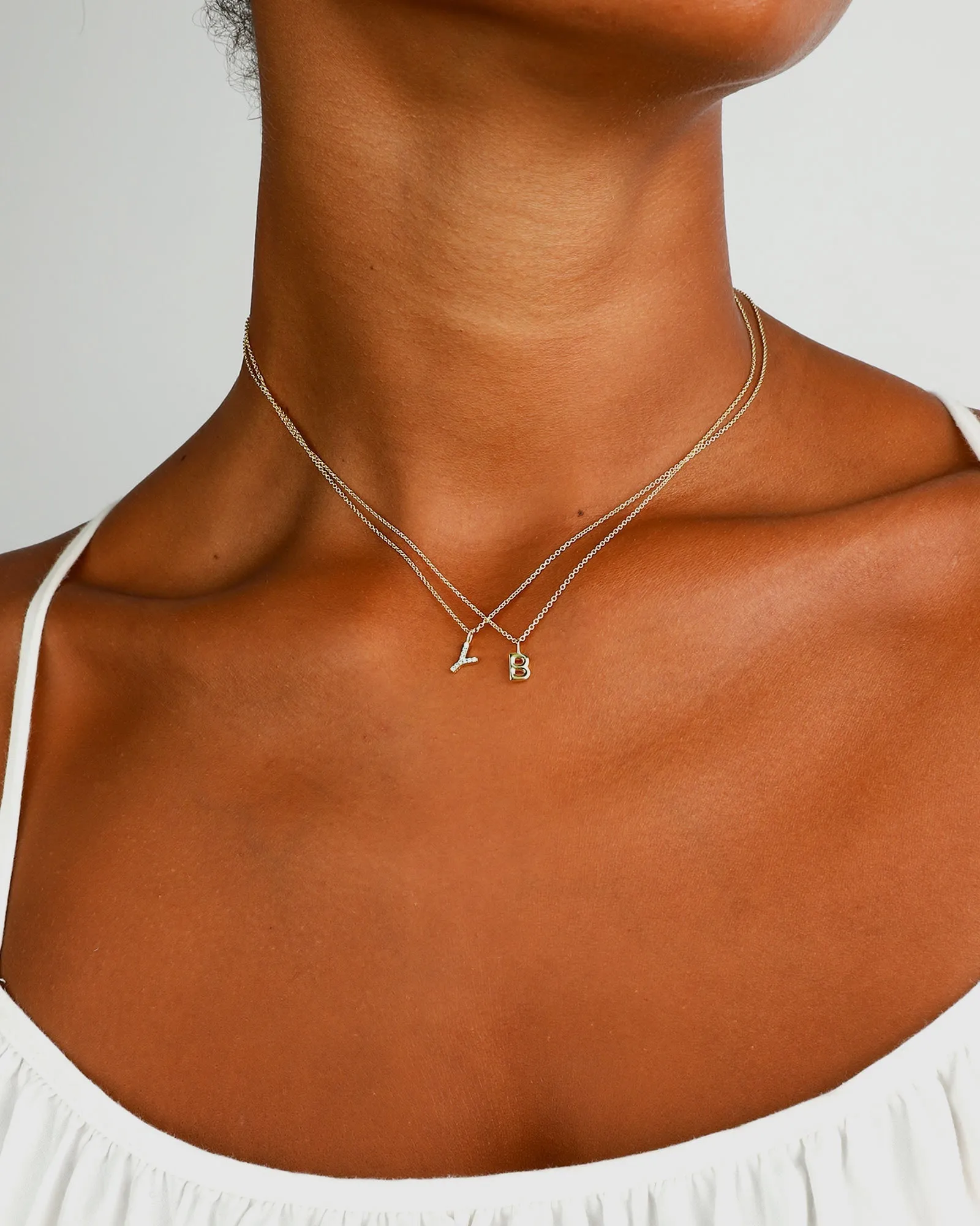 Initial Necklace sold by Blue Ruby product image thumbnail 2