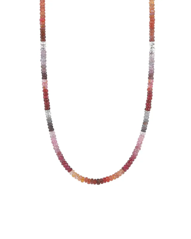 Multi Spinel Necklace | 3.5mm sold by Blue Ruby