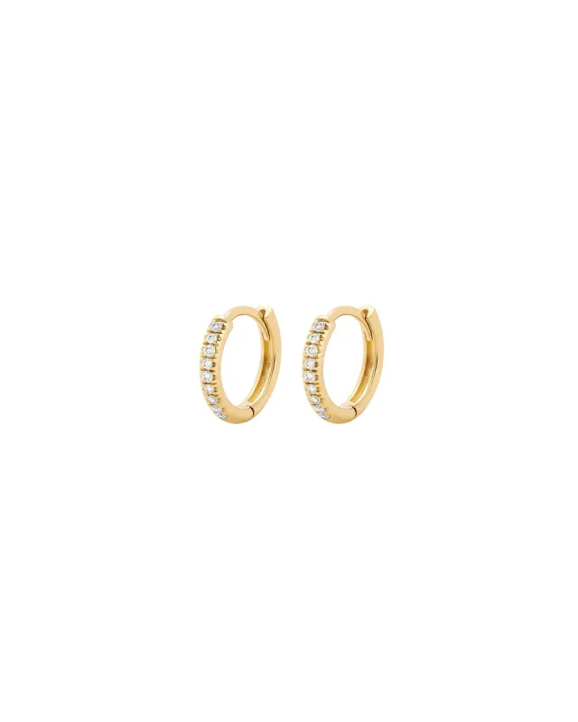 Cz Huggies | 11mm sold by Blue Ruby