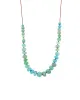 Mixed Stone Tassel Necklace sold by Blue Ruby