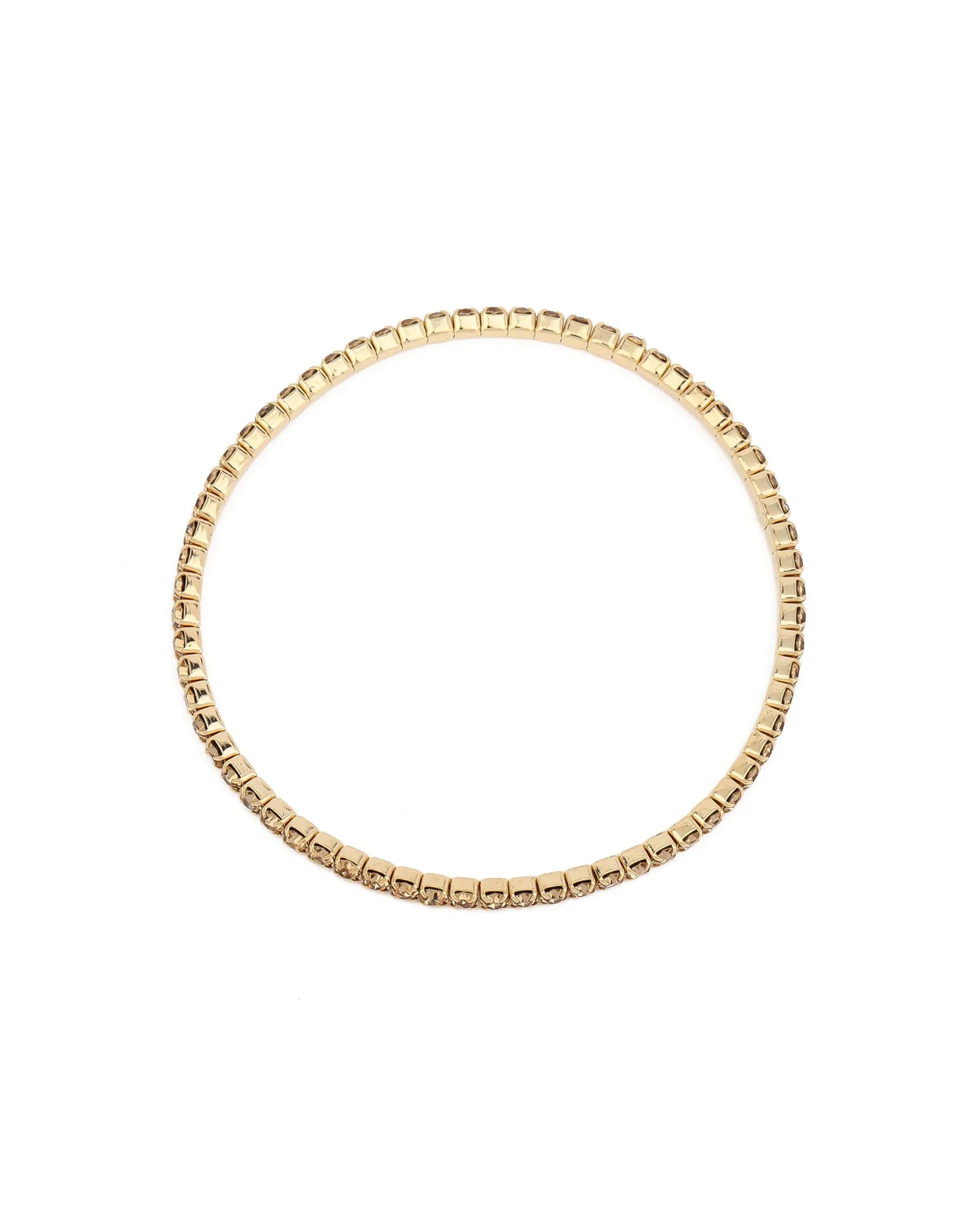 1 Row 2.5mm CZ Stretch Bracelet sold by Blue Ruby product image thumbnail 2