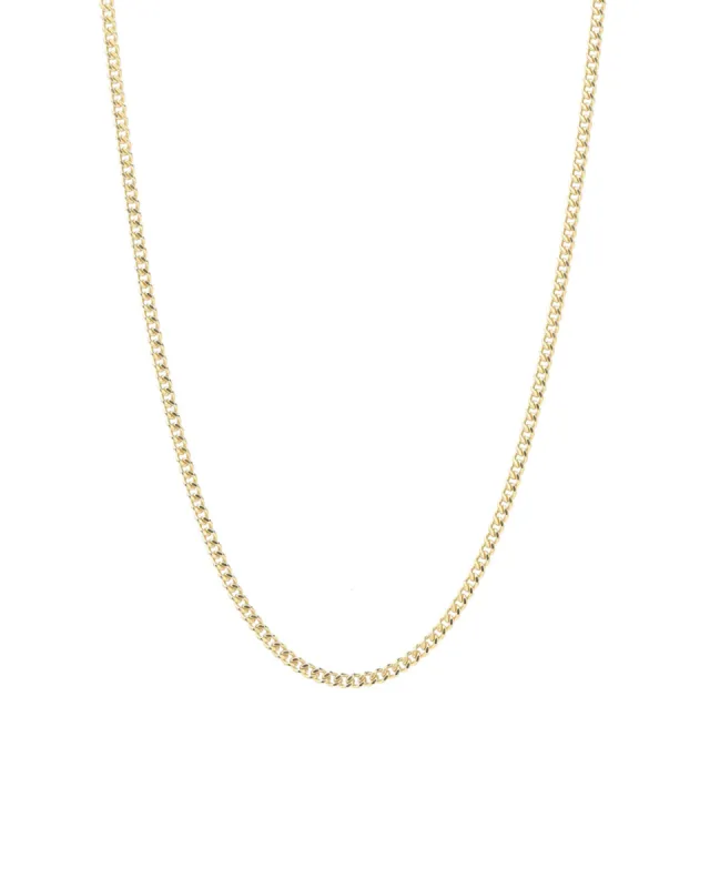 Curb Chain Necklace | 1.8mm sold by Blue Ruby
