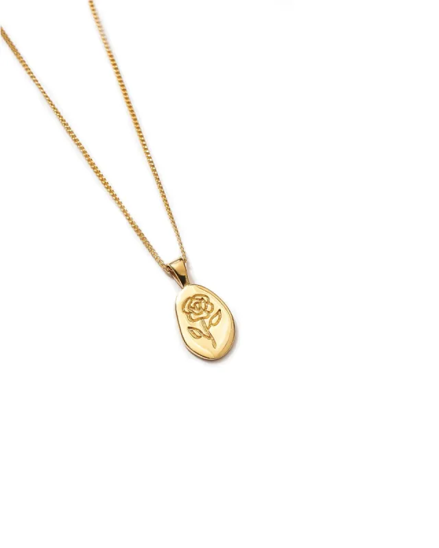 Rose Pendant Necklace sold by Blue Ruby