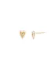 Enamel Diamond Heart Studs sold by Blue Ruby