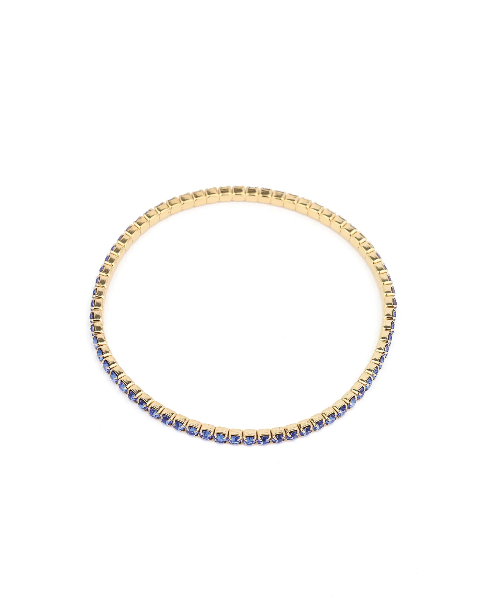 1 Row 2.5mm CZ Stretch Bracelet sold by Blue Ruby product image thumbnail 3