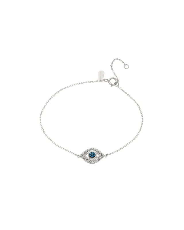 Pavé Evil Eye Bracelet sold by Blue Ruby
