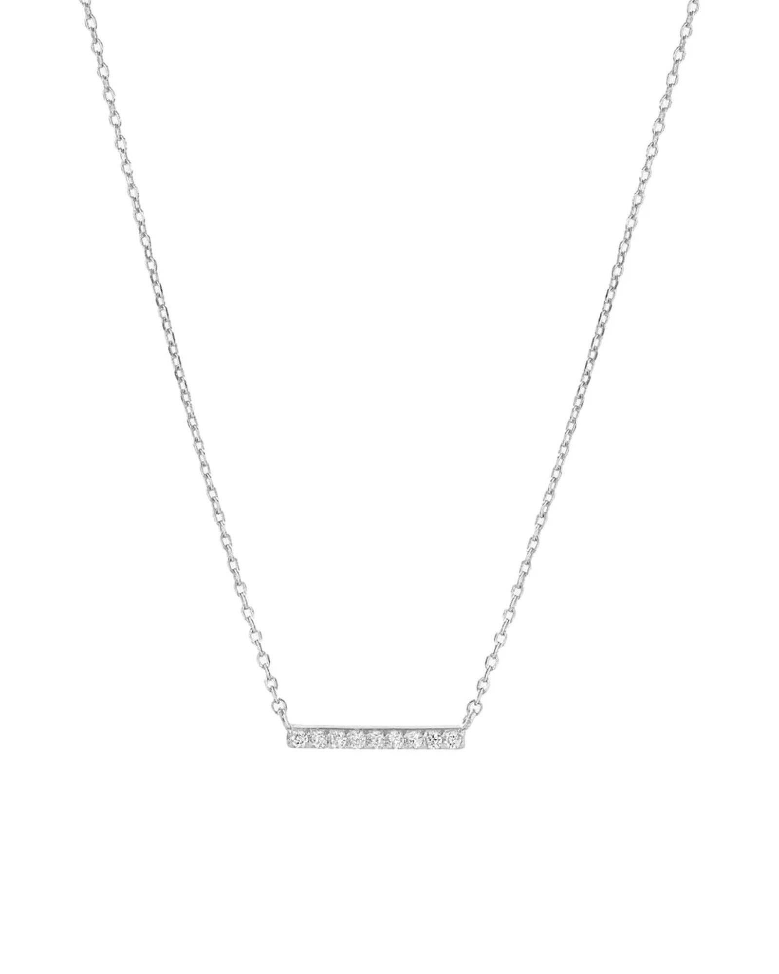 Pavé Bar Necklace sold by Blue Ruby