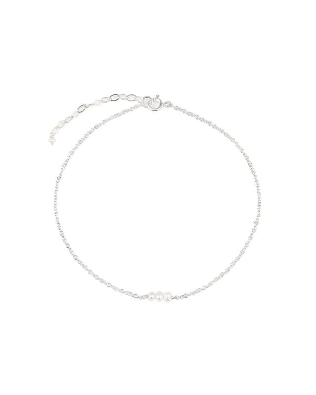 Three Pearl Anklet sold by Blue Ruby