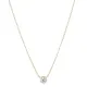 Bezel CZ Necklace sold by Blue Ruby