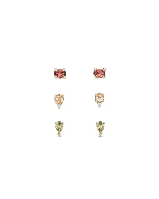 Magnolia Stud Earring Set sold by Blue Ruby