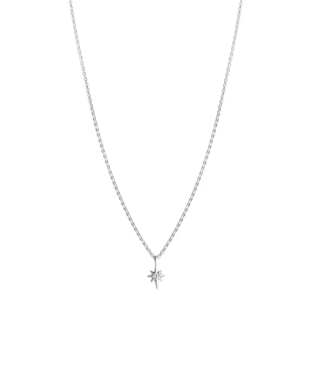 Starburst CZ Necklace sold by Blue Ruby