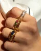 The Triple Crystal Band sold by Blue Ruby