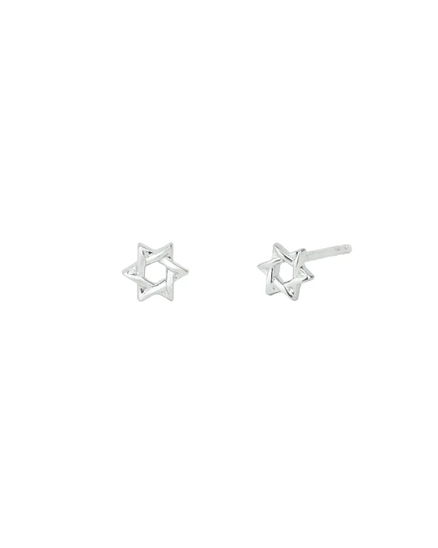 Star of David Tiny Studs sold by Blue Ruby