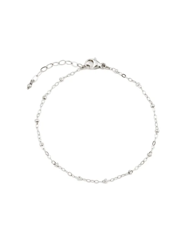 Satellite Cable Chain Anklet sold by Blue Ruby