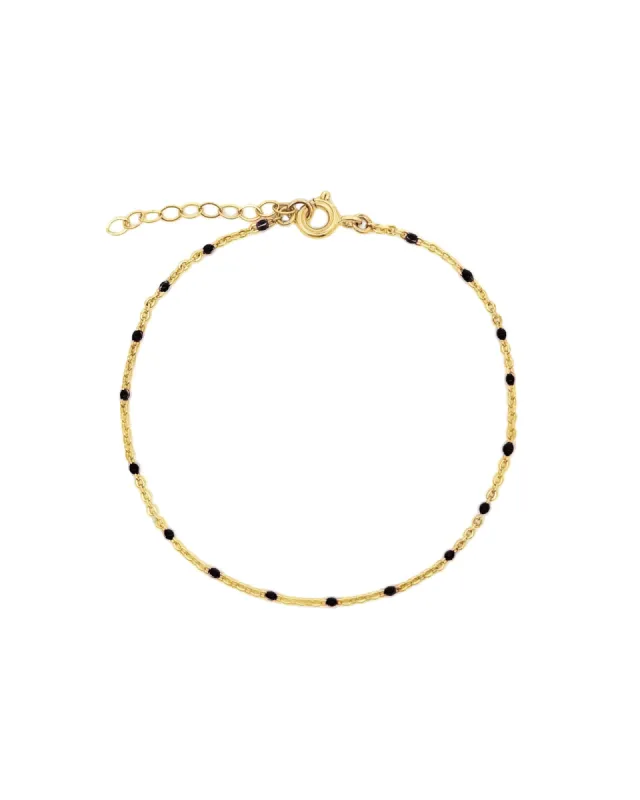 Enamel Chain Bracelet sold by Blue Ruby