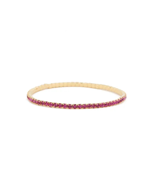 1 Row 2.5mm CZ Stretch Bracelet sold by Blue Ruby