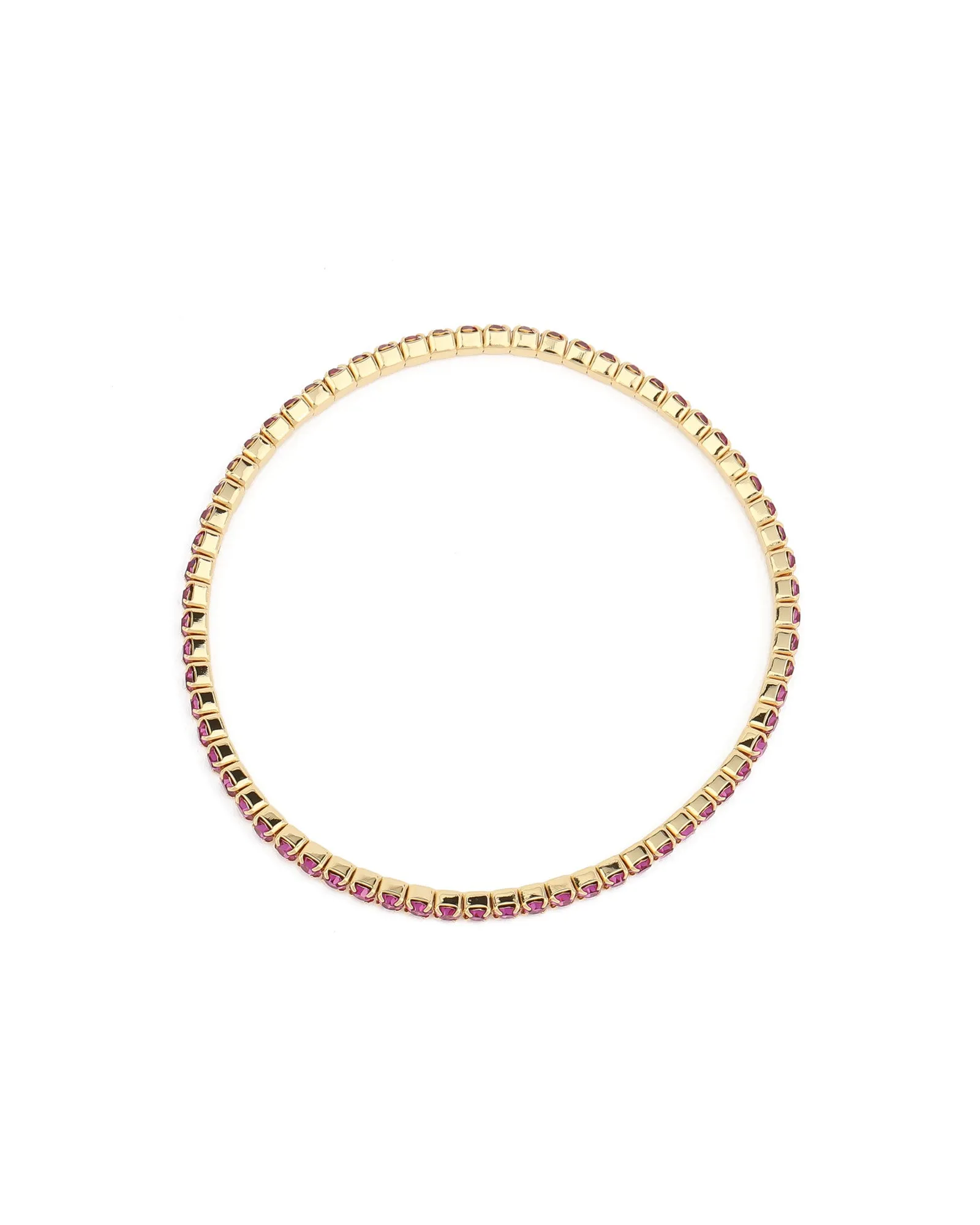 1 Row 2.5mm CZ Stretch Bracelet sold by Blue Ruby product image thumbnail 3