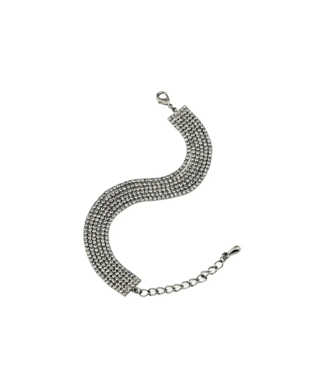 6 Row Crystal Bracelet sold by Blue Ruby